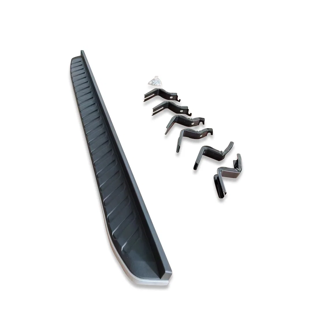 RFORA19 – BLACK HORSE Running Board, Textured Black Plastic Unlighted Frame Mount With Mounting Hardware